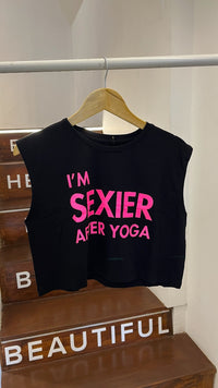 Dancing Warrior I'm Sexier Crop Top