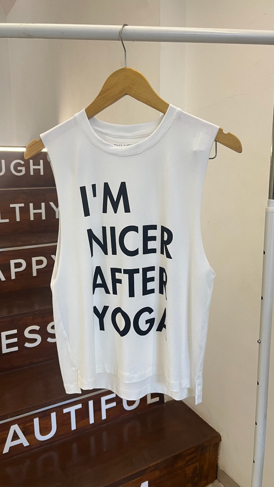 Dancing Warrior I'm Nicer Muscle Tank