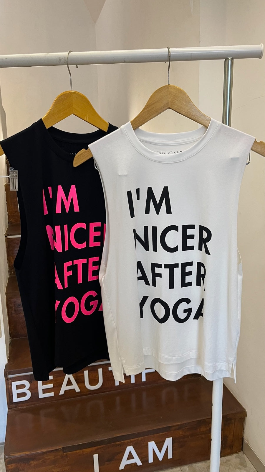 Dancing Warrior I'm Nicer Muscle Tank