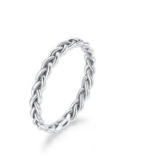 See No Evil Sterling Silver Ring size 7 by Yoga Republik