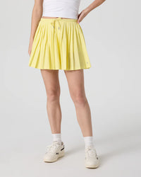 Vuori XS Clementine Pleated Skirt - Sunlight