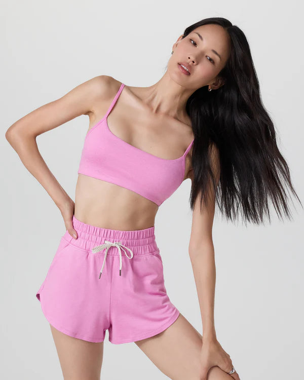 Vuori SMALL Halo Essential Bra - Azalea Pink Heather