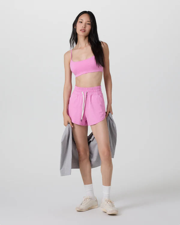 Vuori SMALL Halo Essential Bra - Azalea Pink Heather