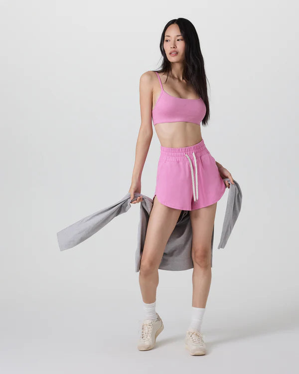 Vuori SMALL Halo Performance Short - Azalea Pink Heather