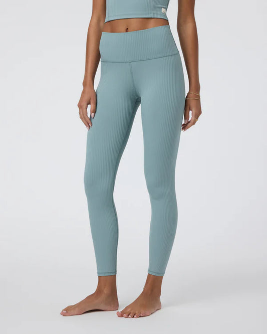 Vuori SMALL Inversion Rib Legging - Mist