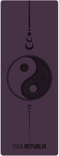 YR Mat 5mm PU Rubber - Yin Yang