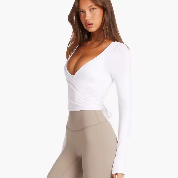 YR Ballerina Wrap Long Sleeve