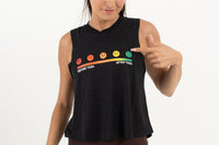 YR Before After Yoga Crop Top