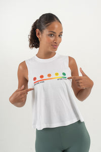 YR Before After Yoga Crop Top