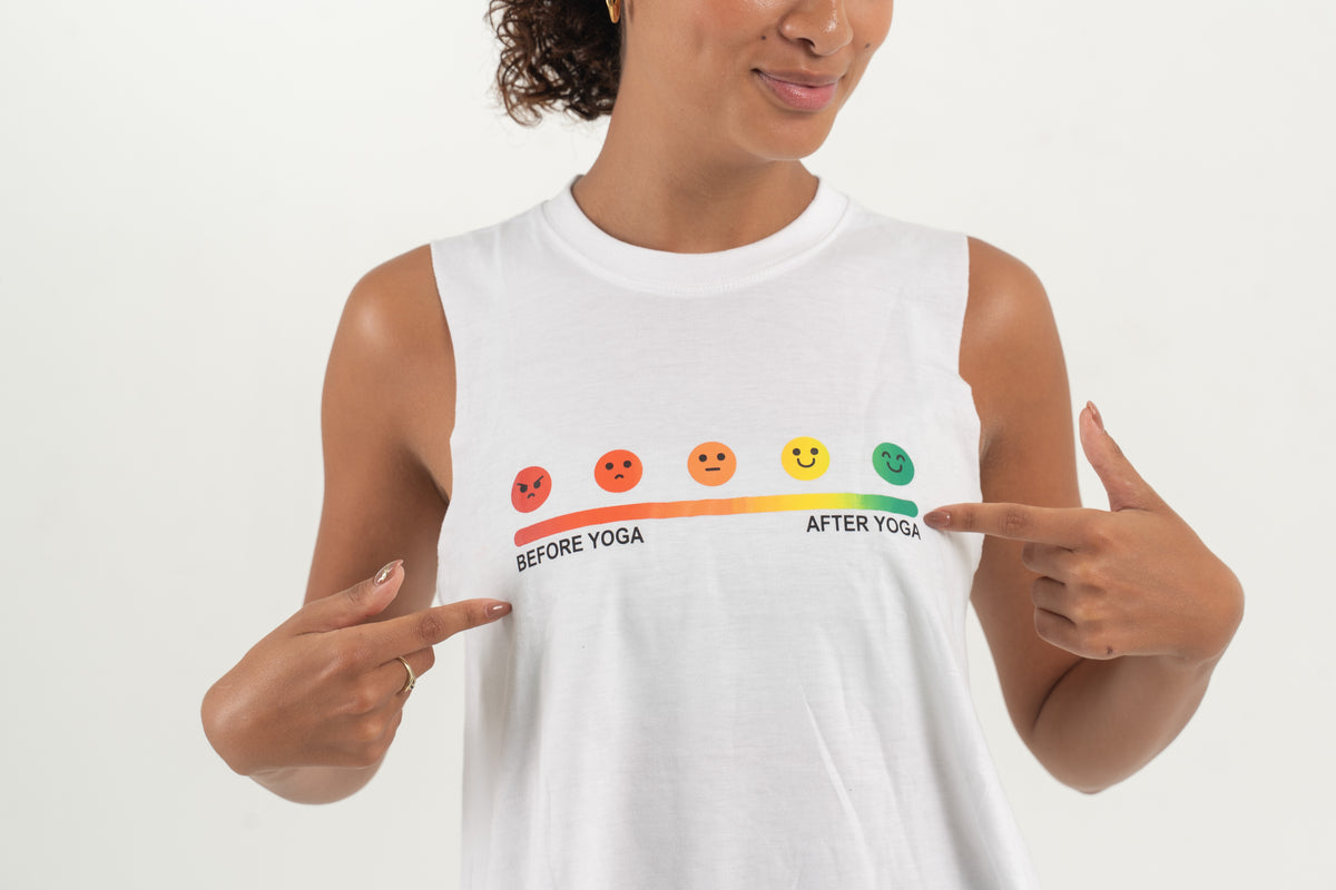 YR Before After Yoga Crop Top
