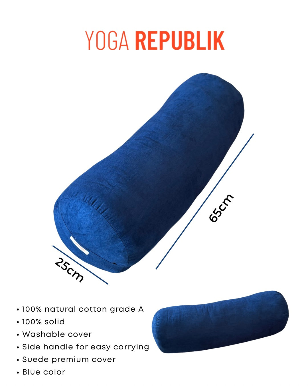 YR Bolster Suede Round