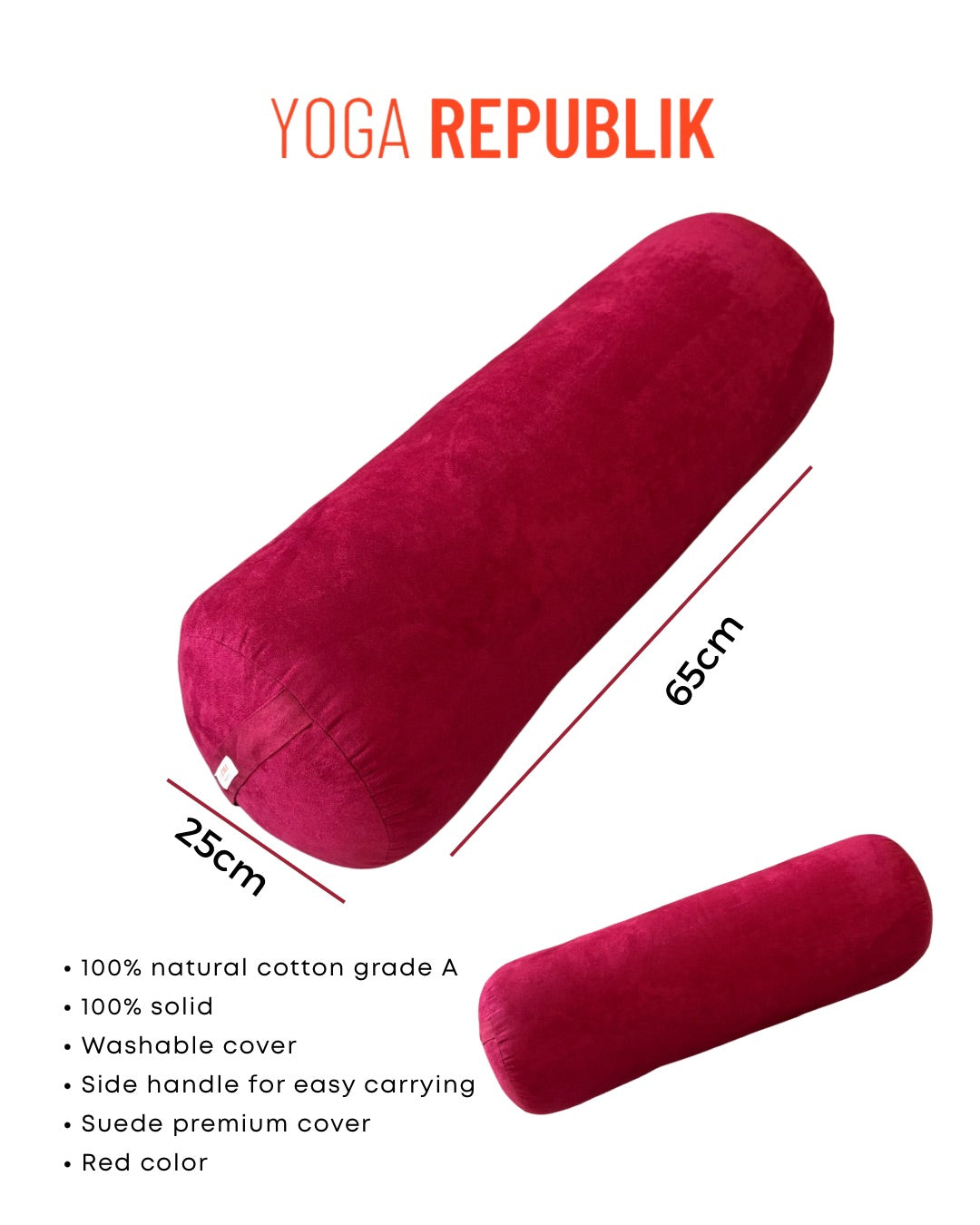 YR Bolster Suede Round