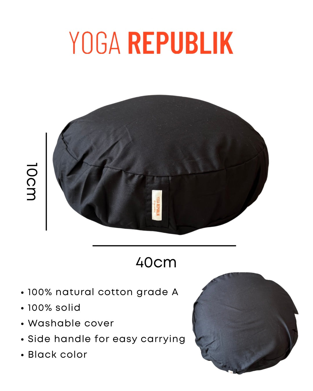 Guling Bulat Manduka Enlight™ - Tengah Malam