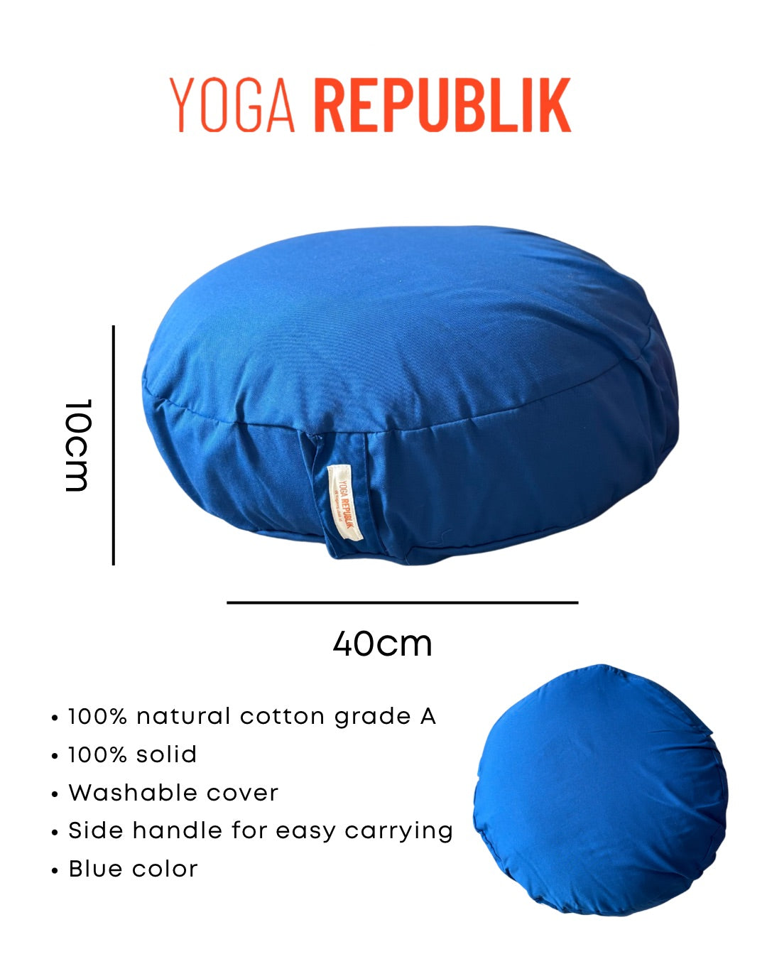 YR Meditation Pillow Round