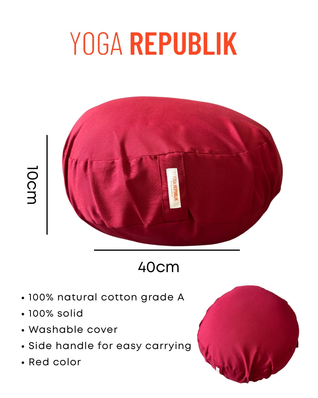 Guling Bulat Manduka Enlight™ - Tengah Malam