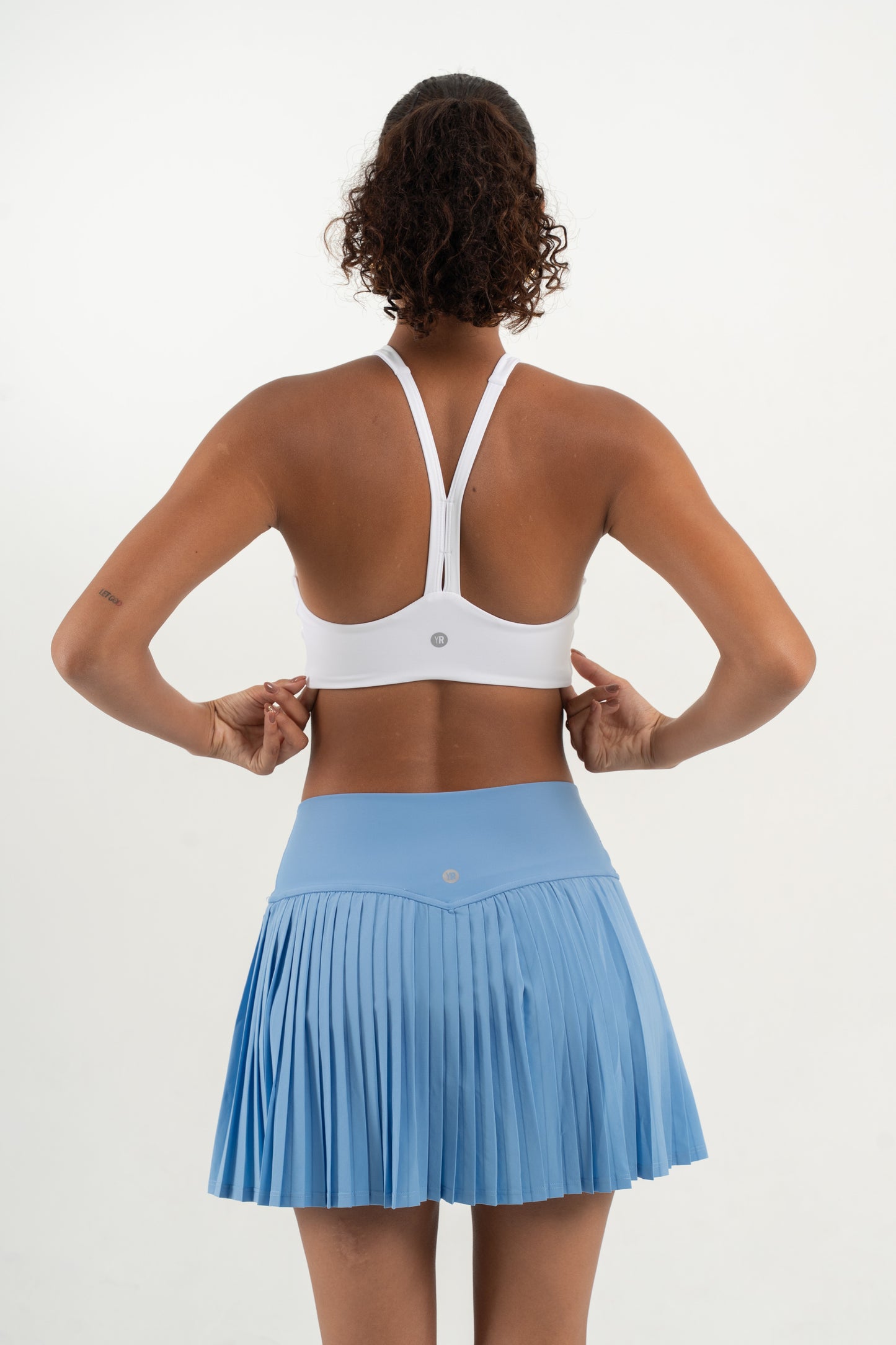 Rok Tenis Aces KECIL Alo Yoga - Limun Stroberi