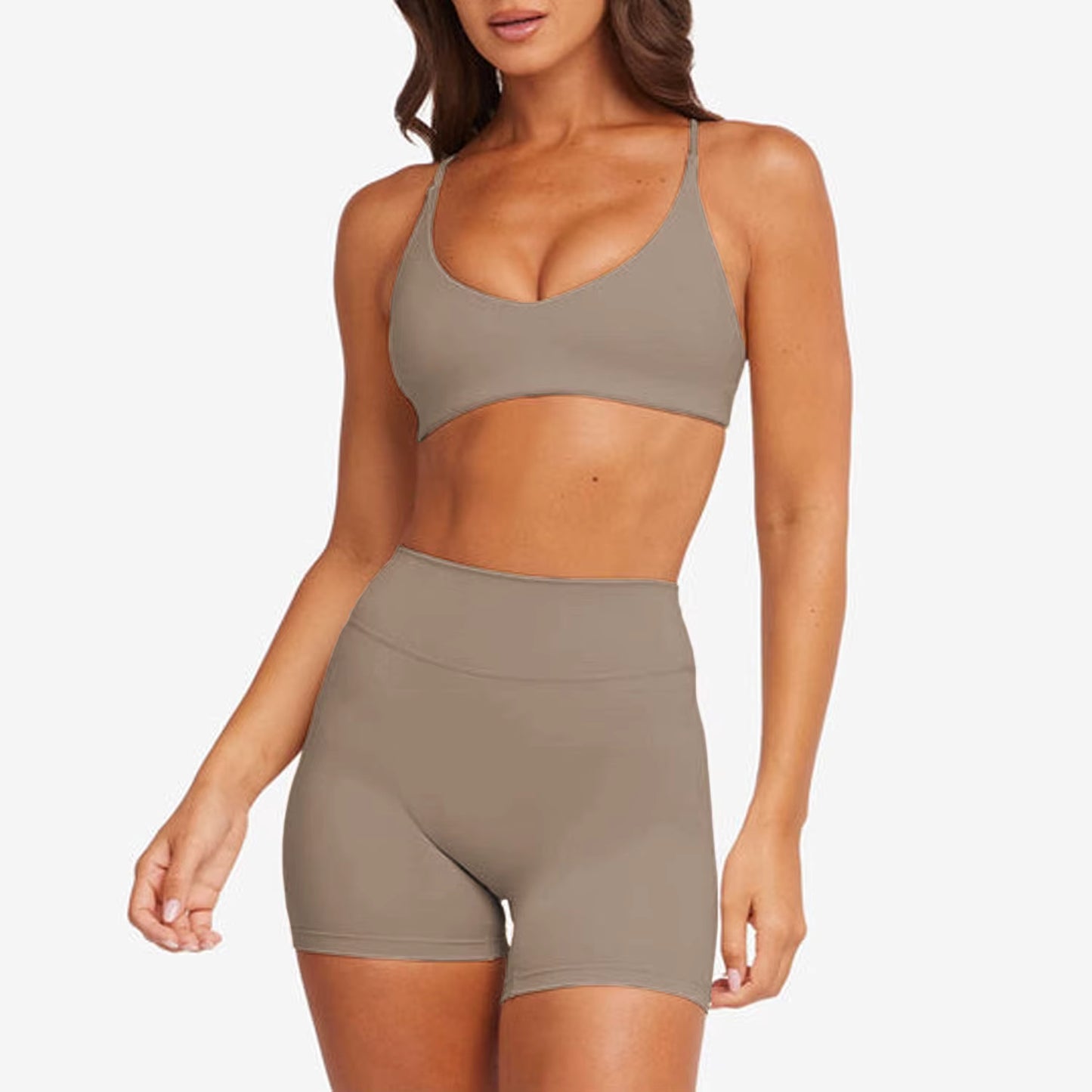 YR Sia Sexy Cross Bra Set