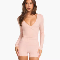 YR Ballerina Wrap Long Sleeve