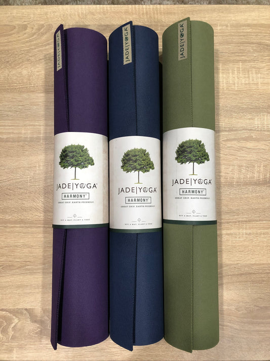 Matras Yoga Jade Harmony 74'' - Biru Tengah Malam