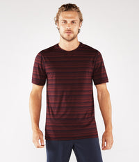 Manduka Men's Cross Train Tee - Port/Midnight