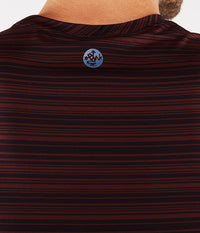 Manduka Men's Cross Train Tee - Port/Midnight