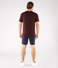 Manduka Men's Cross Train Tee - Port/Midnight
