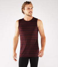 Manduka Men's Cross Train Tank - Port/Midnight
