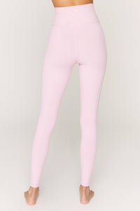 Spiritual Gangster MEDIUM Sg Varsity Essential Legging Pinggang Tinggi - Paradise Pink