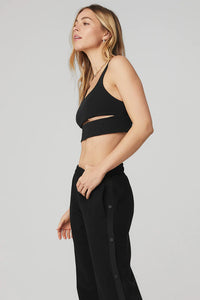 Alo Yoga Slit Bra - Black