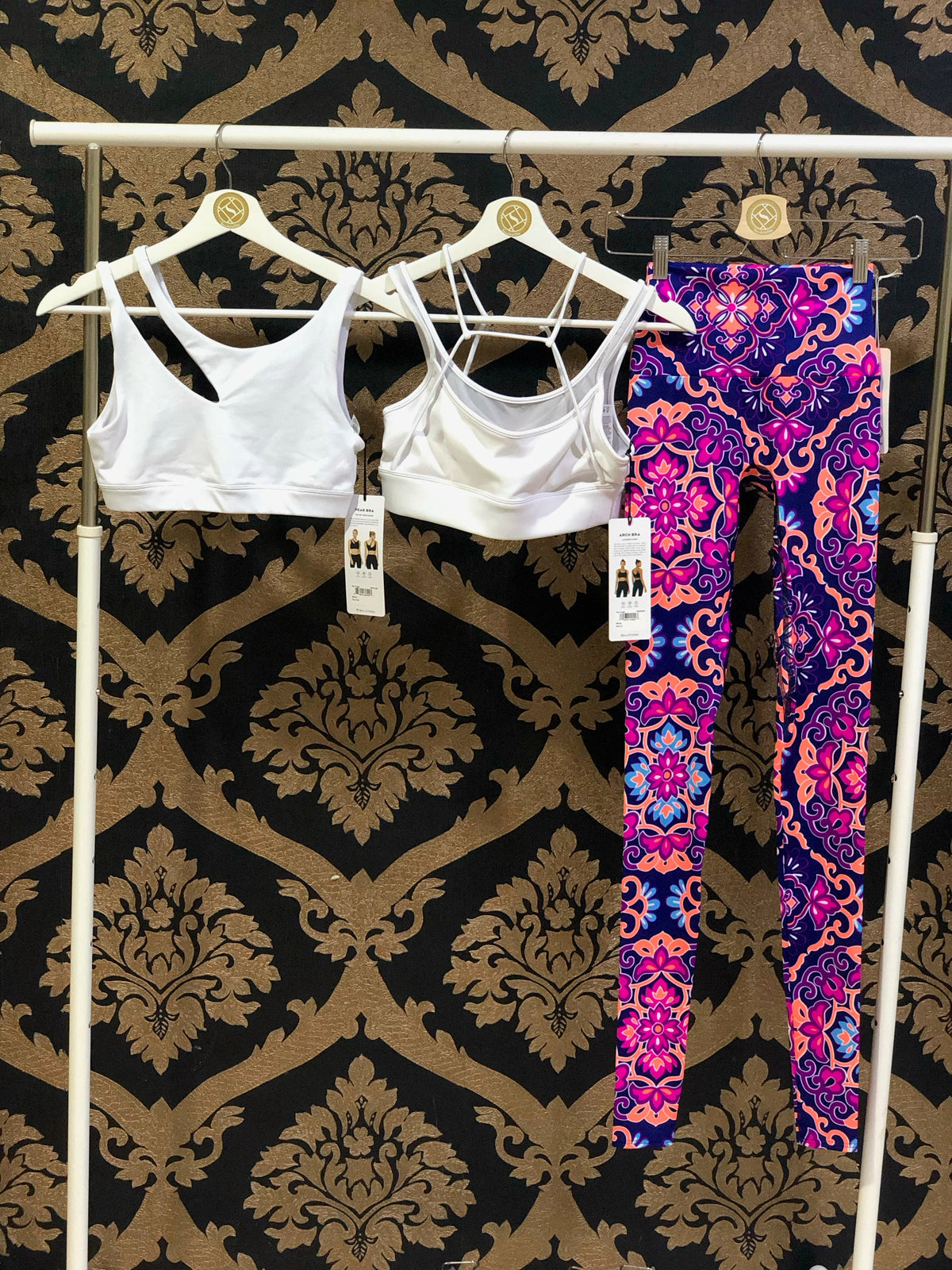 K-Deer SMALL High-Waist Medallion Legging - Boho Nouveau