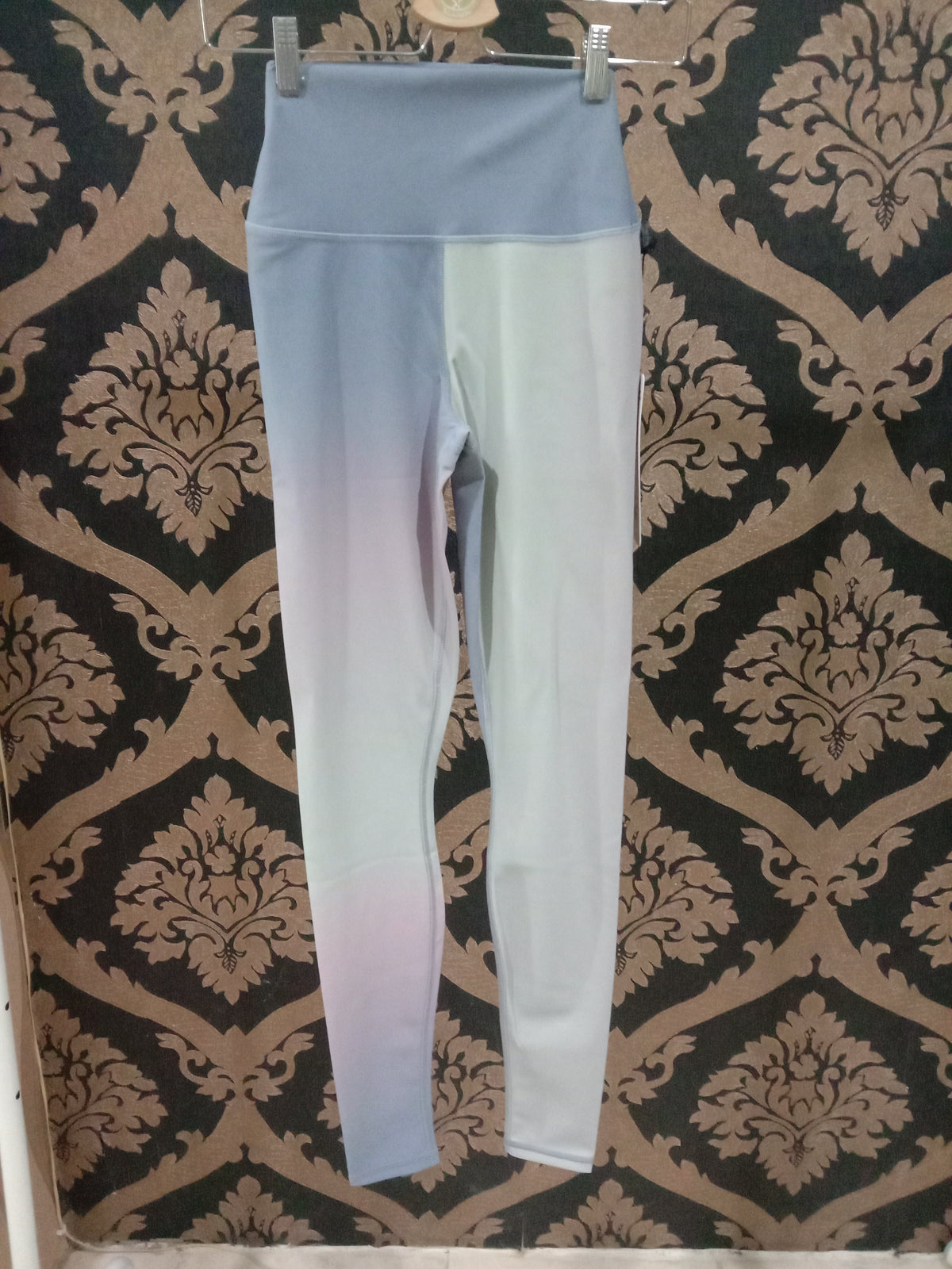 Alo Yoga XS Legging Senja Gradien Pinggang Tinggi Uap - Langit Matahari Terbit