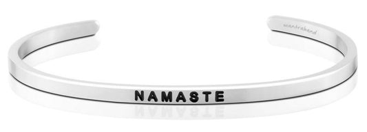 Gelang MantraBand Perak - Namaste