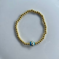 See No Evil Bracelets with Beads by Yoga Republik